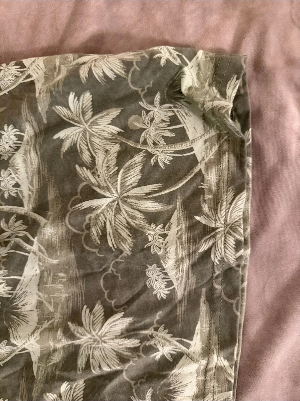The Children's Place Tropical Palm Tank - Gray & White